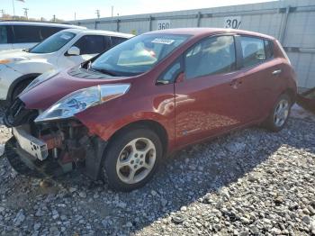  Salvage Nissan LEAF