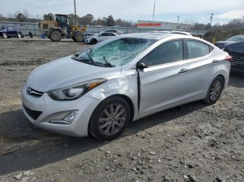  Salvage Hyundai ELANTRA