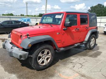  Salvage Jeep Wrangler