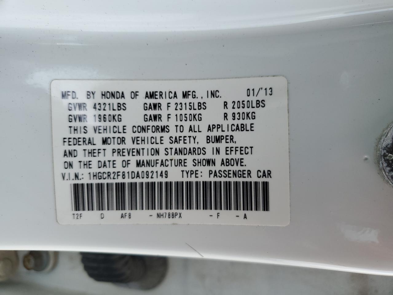 Honda Accord Exl Image 8