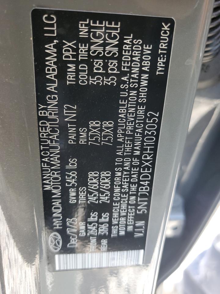 Hyundai SANTA CRUZ Sel Image 7