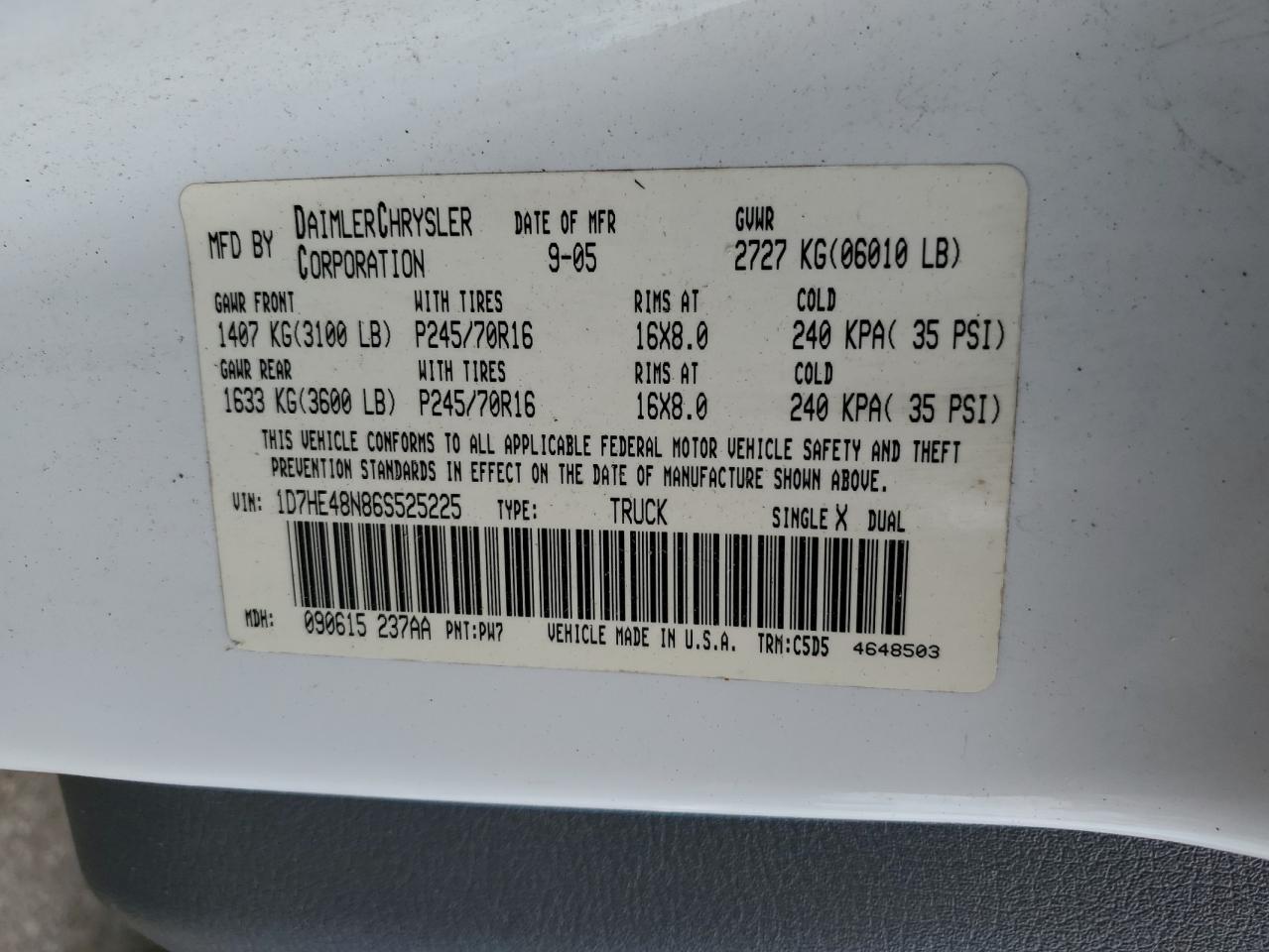 Dodge Dakota Quad Slt Image 6