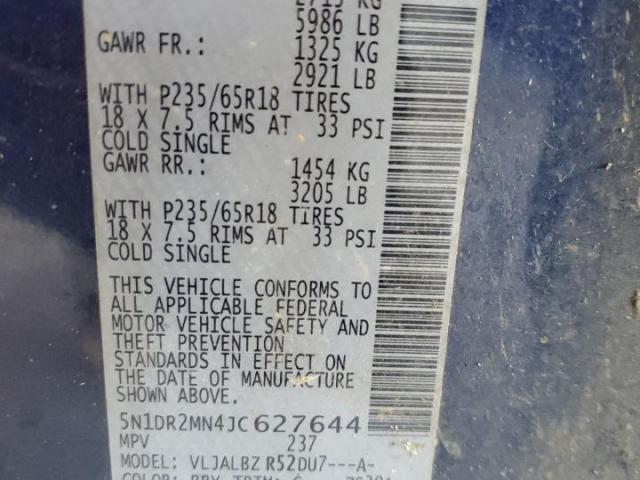 Nissan Pathfinder S Image 13