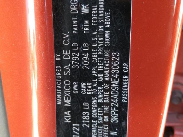 Kia Forte Fe Image 6