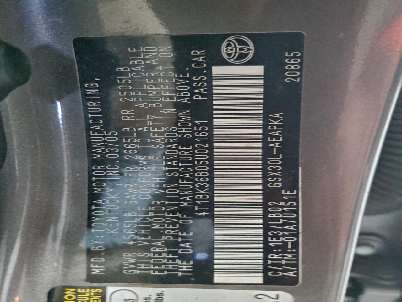 Toyota Avalon Xl Image 2