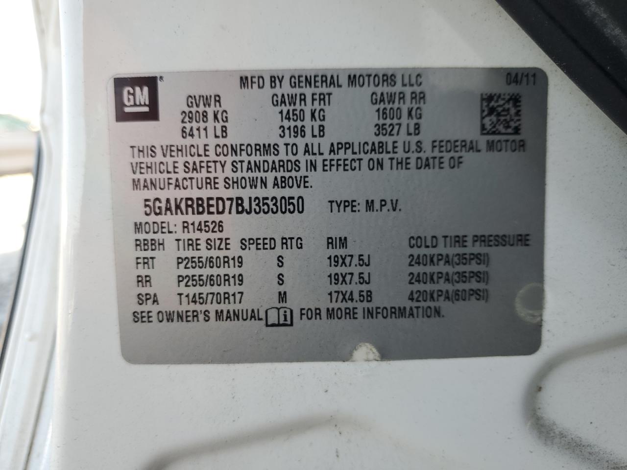 Buick Enclave Cxl Image 11