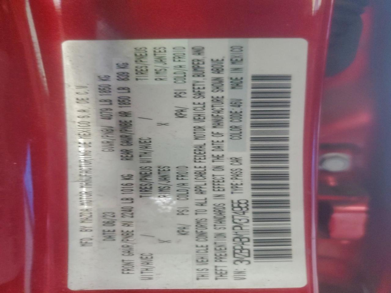 Mazda 3 Select Image 12