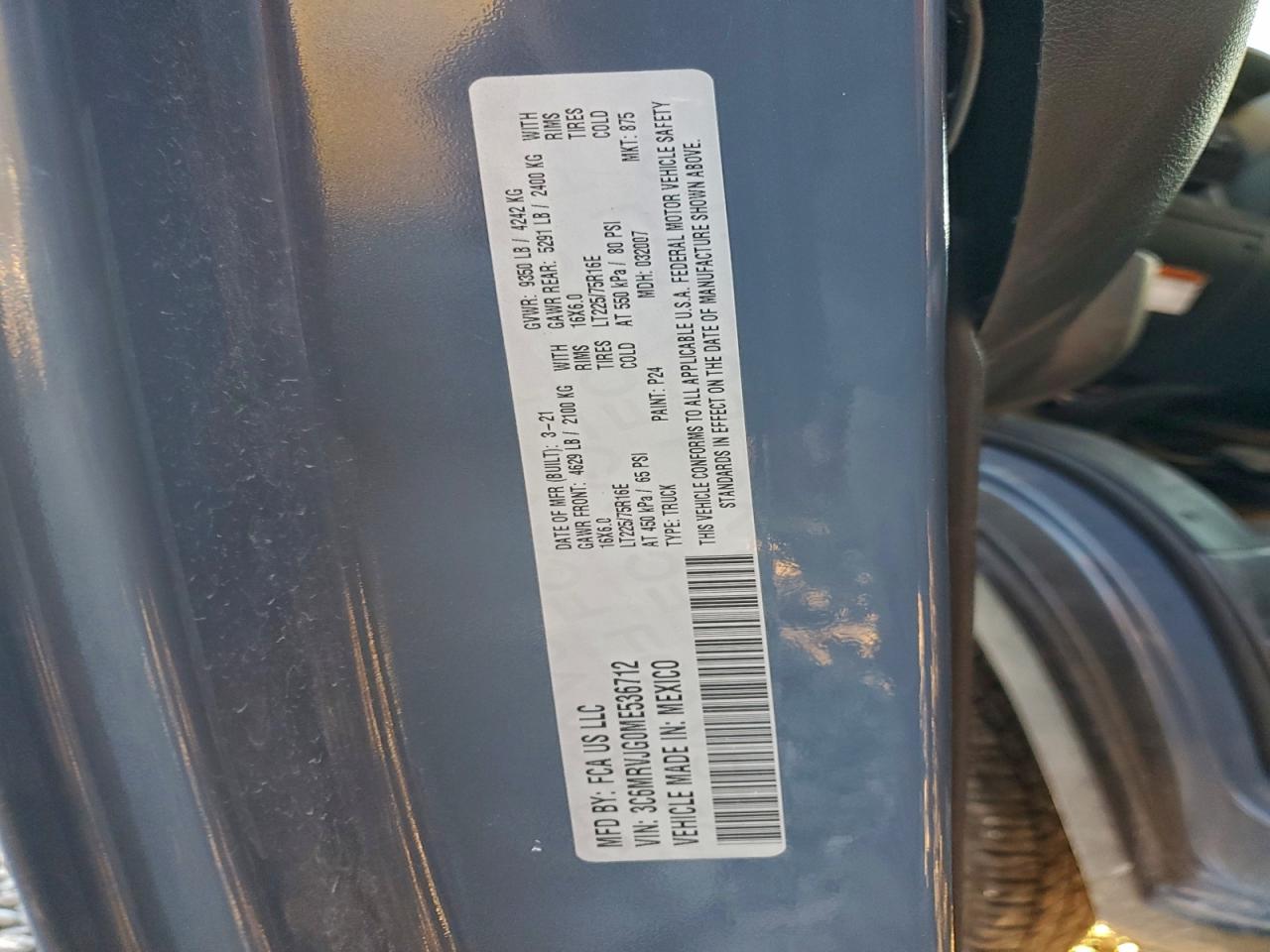 Ram Promaster 3500 High Image 11